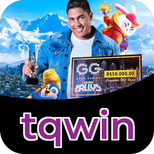Passo a passo visual mostrando processo de download e instalação do aplicativo tqwin